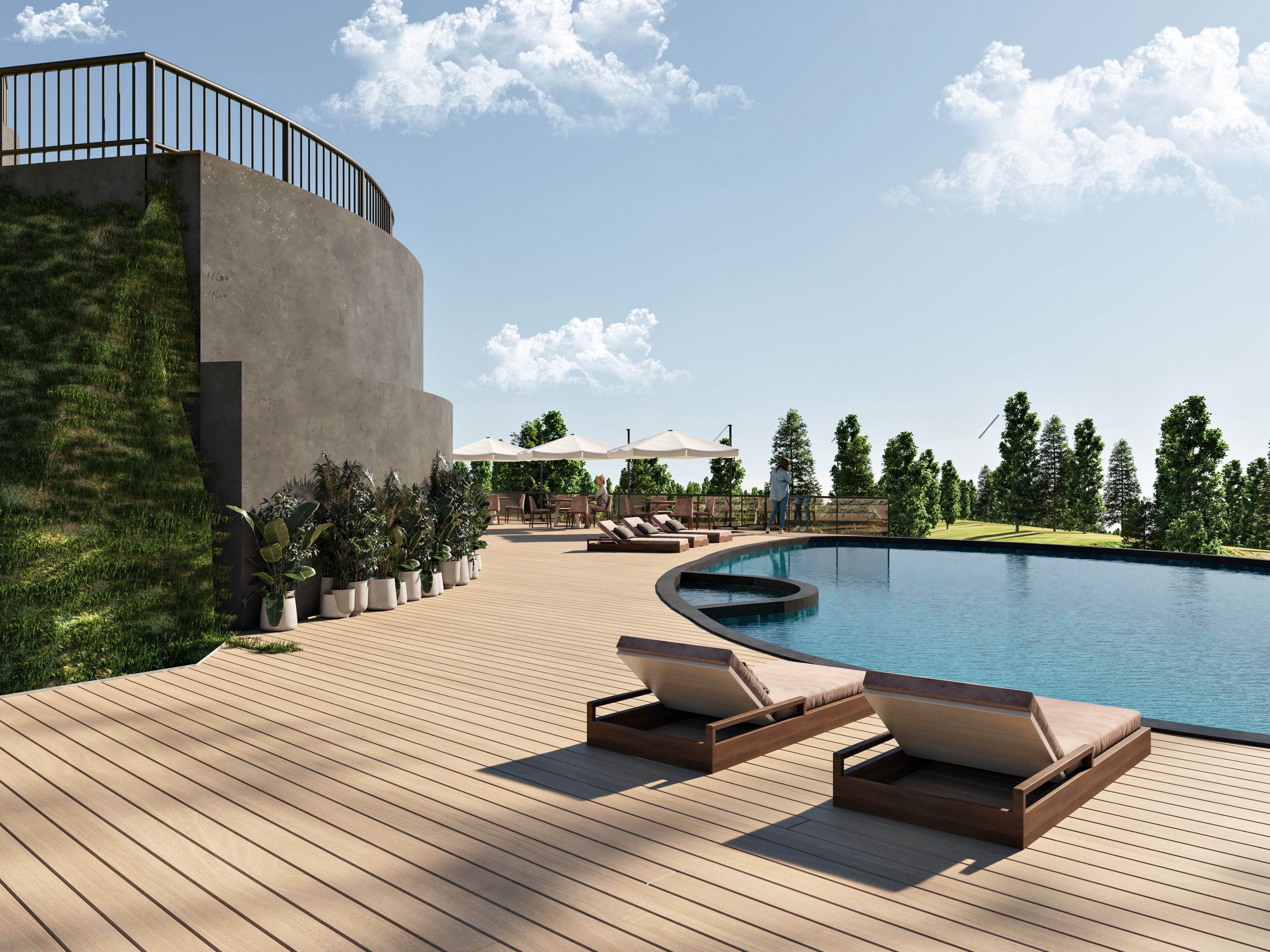 Outdoor pool