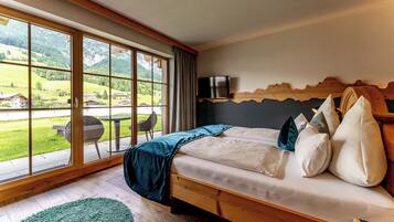 Deluxe-Doppelzimmer, Bergblick | Blick auf die Berge