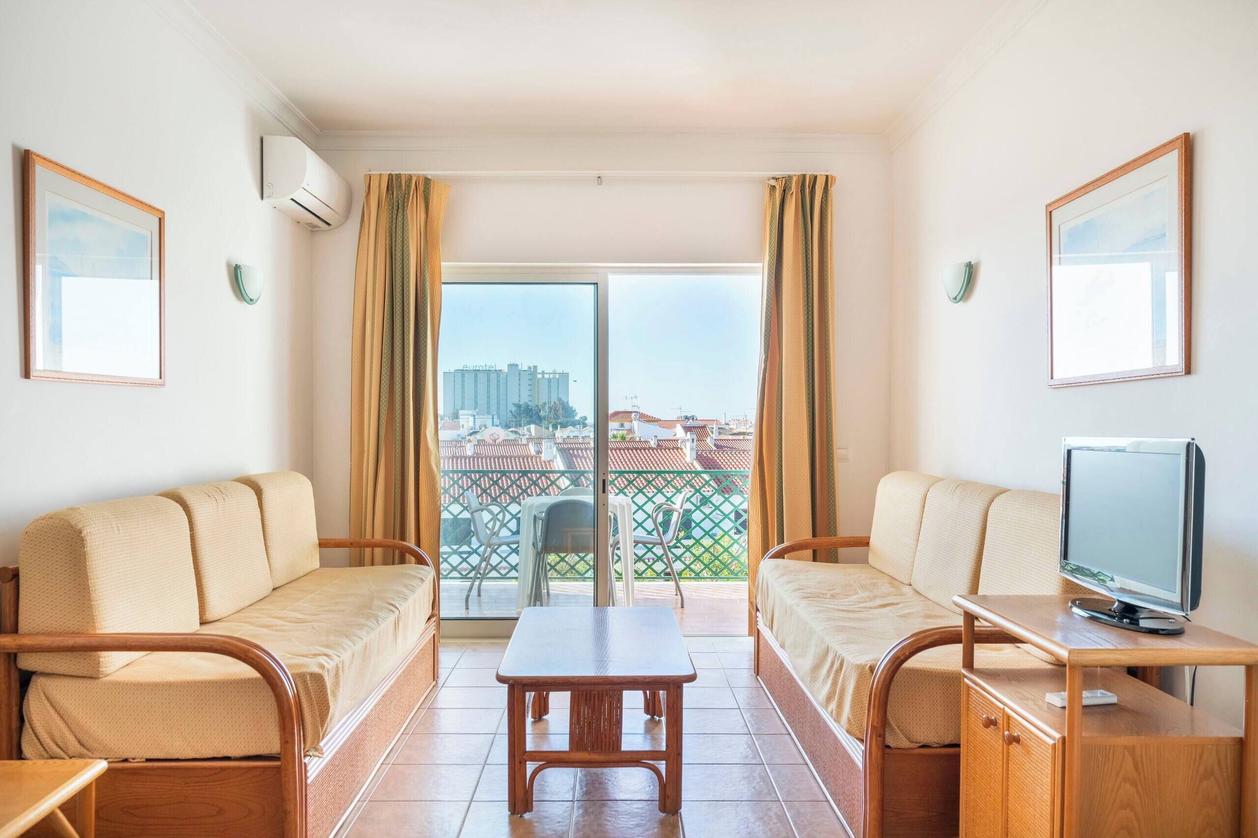 Appartement, 1 chambre, non-fumeur, balcon | Coin séjour