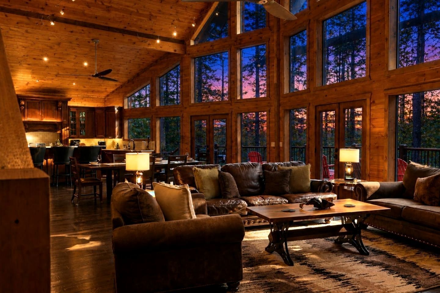 TV, fireplace, ping pong