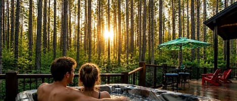 Bain à remous extérieur
