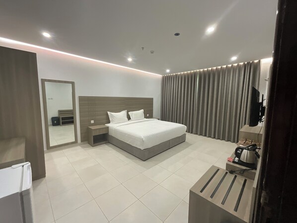 ห้องแฟมิลี่ | ตู้นิรภัยในห้องพัก, ผ้าม่านกันแสง, Wi-Fi ฟรี