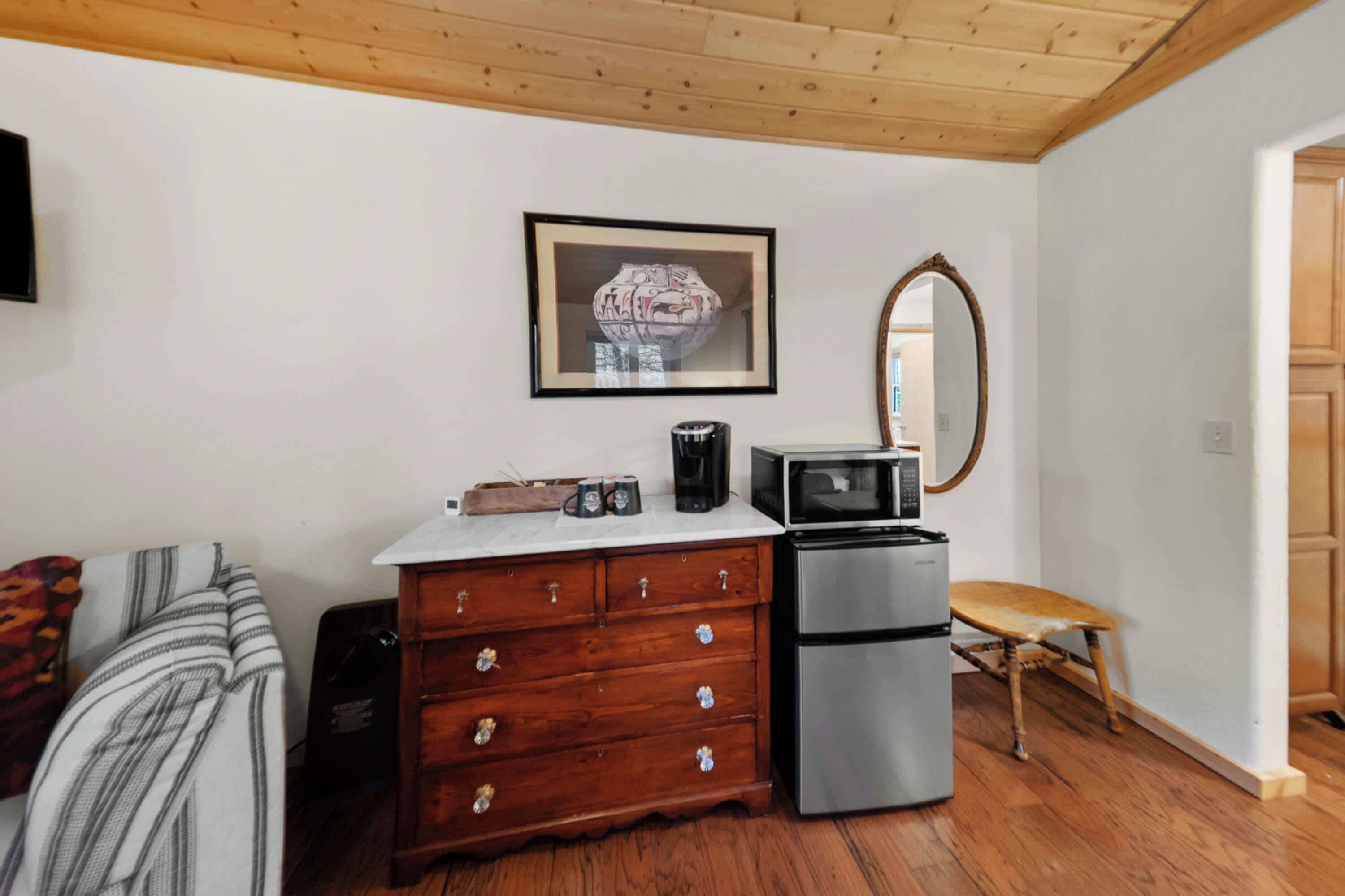 Estudi, 1 llit de matrimoni, vistes a la muntanya (Moose Hollow) | Interior