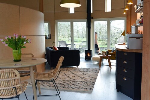 THE DRUM at Dunmore - a quirky round house with a unique, contemporary design.