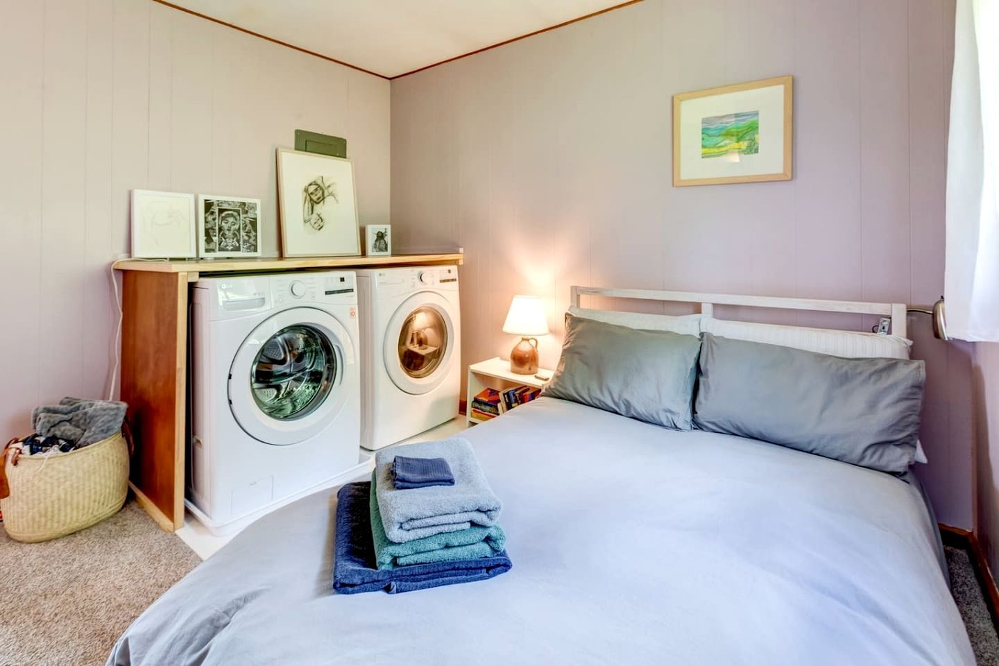 2 quartos, escrivaninha, Wi-Fi, roupa de cama