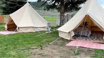 Overnattingsstedets uteområder