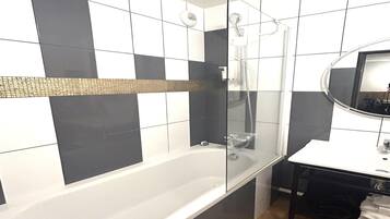 Apartemen | Kamar mandi | Bathtub
