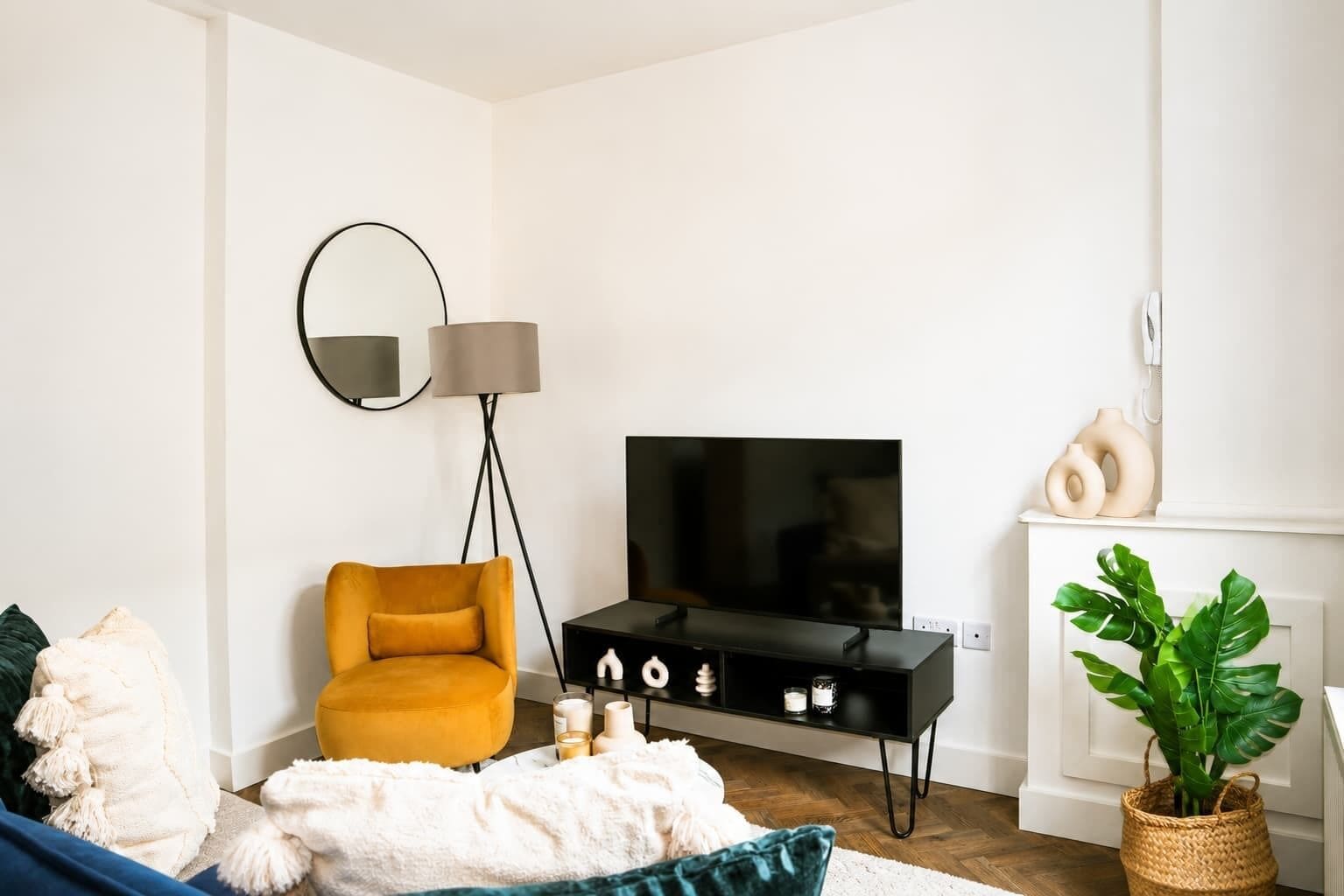 Fernseher, Arbeitsbereiche