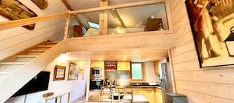 Charming apartment facing Mont Blanc