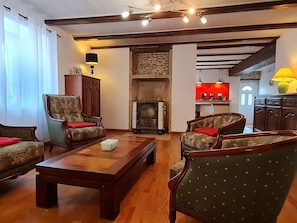 Living area - Charming country cottage near Verdun (11 guests max) (Anoux)