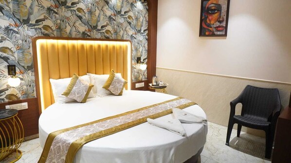 Chambre Double Deluxe | Coin séjour