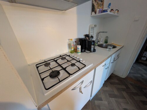  1-bedroom apartment in Nijmegen, with own living room+kitchen, outside terrace