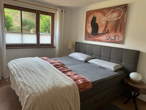 Apartment "Wusslers Bach-Idyll" with Shared Terrace, Garden and Wi-Fi