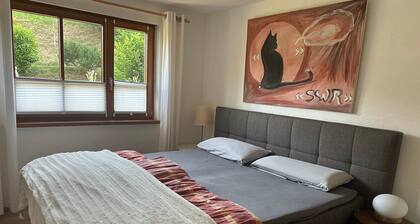 Apartment "Wusslers Bach-Idyll" with Shared Terrace, Garden and Wi-Fi