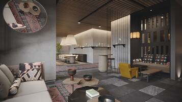 Lobby sitting area