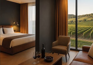 Ropa de cama hipoalergénica y minibar 