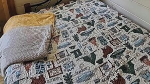 1 bedroom, internet, bed sheets