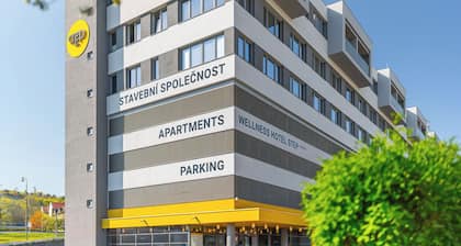 New 1-room apartment, self-check-in, underground parking, discount on wellness & fitness center