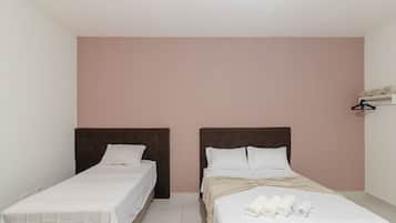 Free WiFi, bed sheets