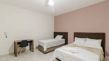 Free WiFi, bed sheets