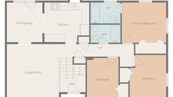 House | 5 bedrooms, Internet