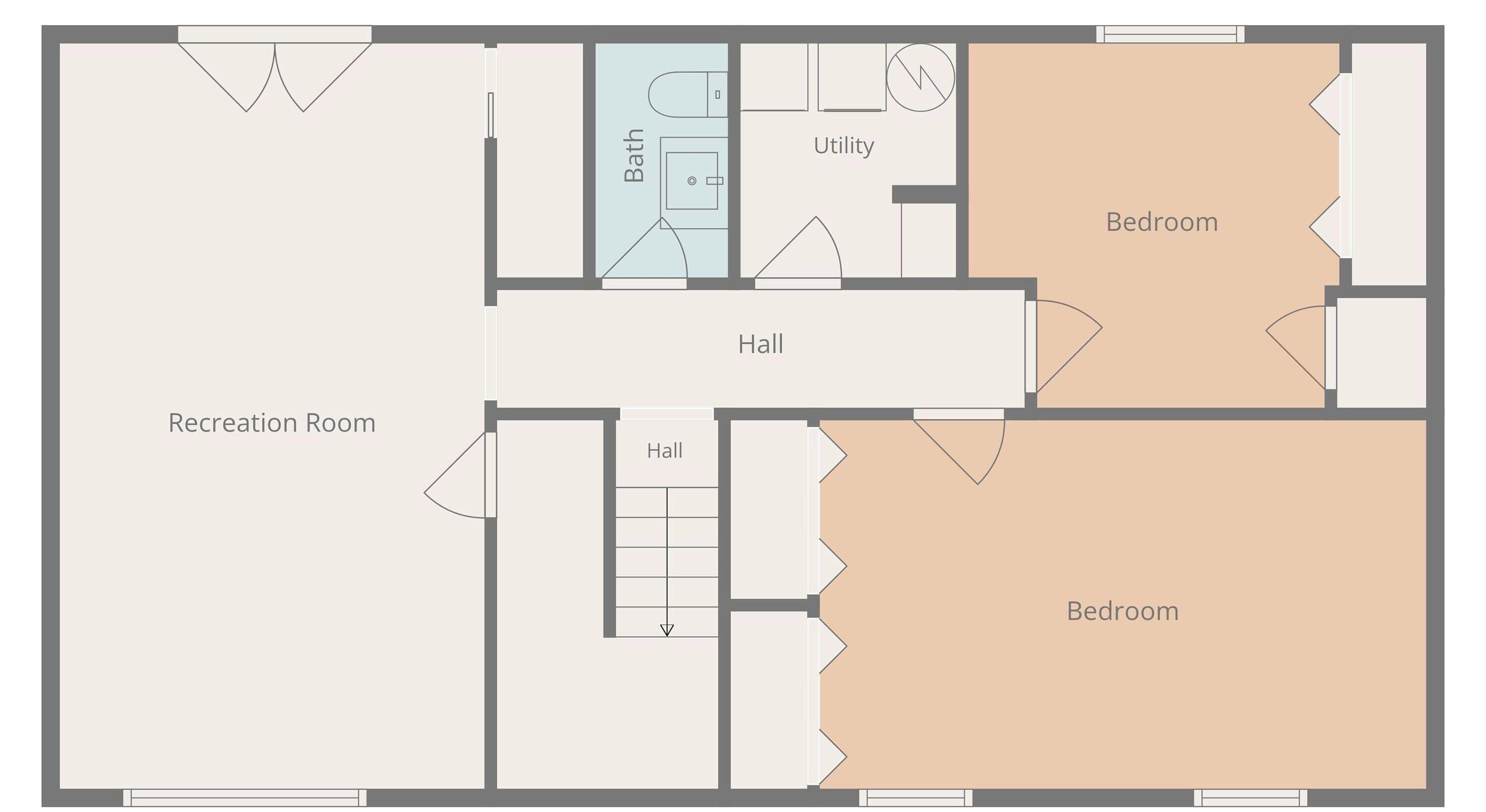 House | 5 bedrooms, Internet