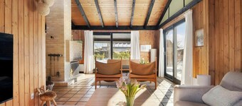 1970s holiday home with beach at the road's end