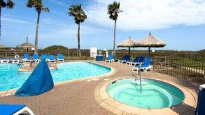 Apartment, 2 Bedrooms | Pool | Outdoor pool - Beachfront 2br 11th Floor Views, Saida Royale Spi 2 Bedroom Apts (South Padre Island)
