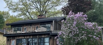 Sun-Filled Lakefront Home in Copake