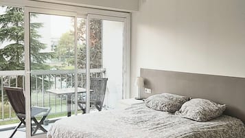 Iron/ironing board, WiFi, bed sheets
