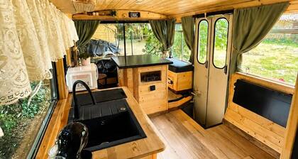 Unique Bus with an Escape Room