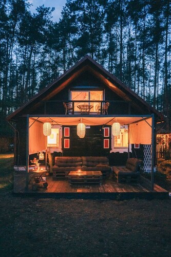 Babi Domek - Forest Home with Hot Tub for 12