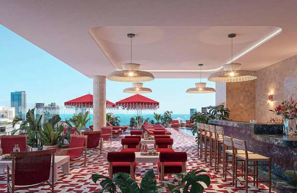 Bar (on property) - Heart of Midtown | Standard Miami - Pool and Gym (Miami)
