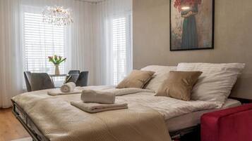 1 bedroom, iron/ironing board, WiFi, bed sheets