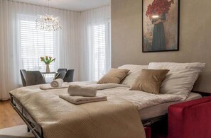 1 bedroom, iron/ironing board, WiFi, bed sheets - Fejova Premium Home (Košice)