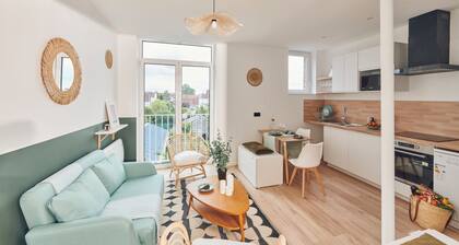 Univers 2-Bedroom Apartment, Gym, 2' from Lille