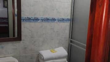 Free toiletries, towels, soap, shampoo