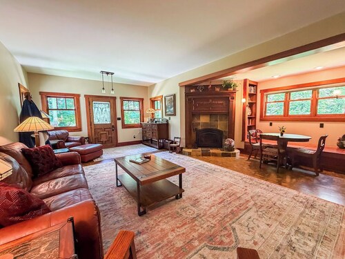 71-Acre Private Nature Retreat & Curated Heirloom Home Near Turkey Run