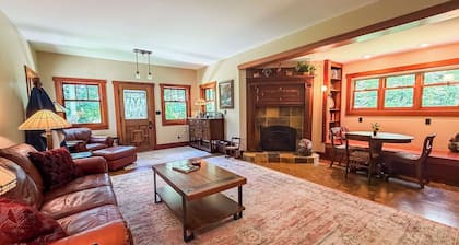71-Acre Private Nature Retreat & Curated Heirloom Home Near Turkey Run