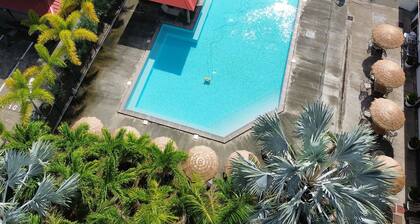 Cottage for 5 people, Pool, Exceptional tropical setting