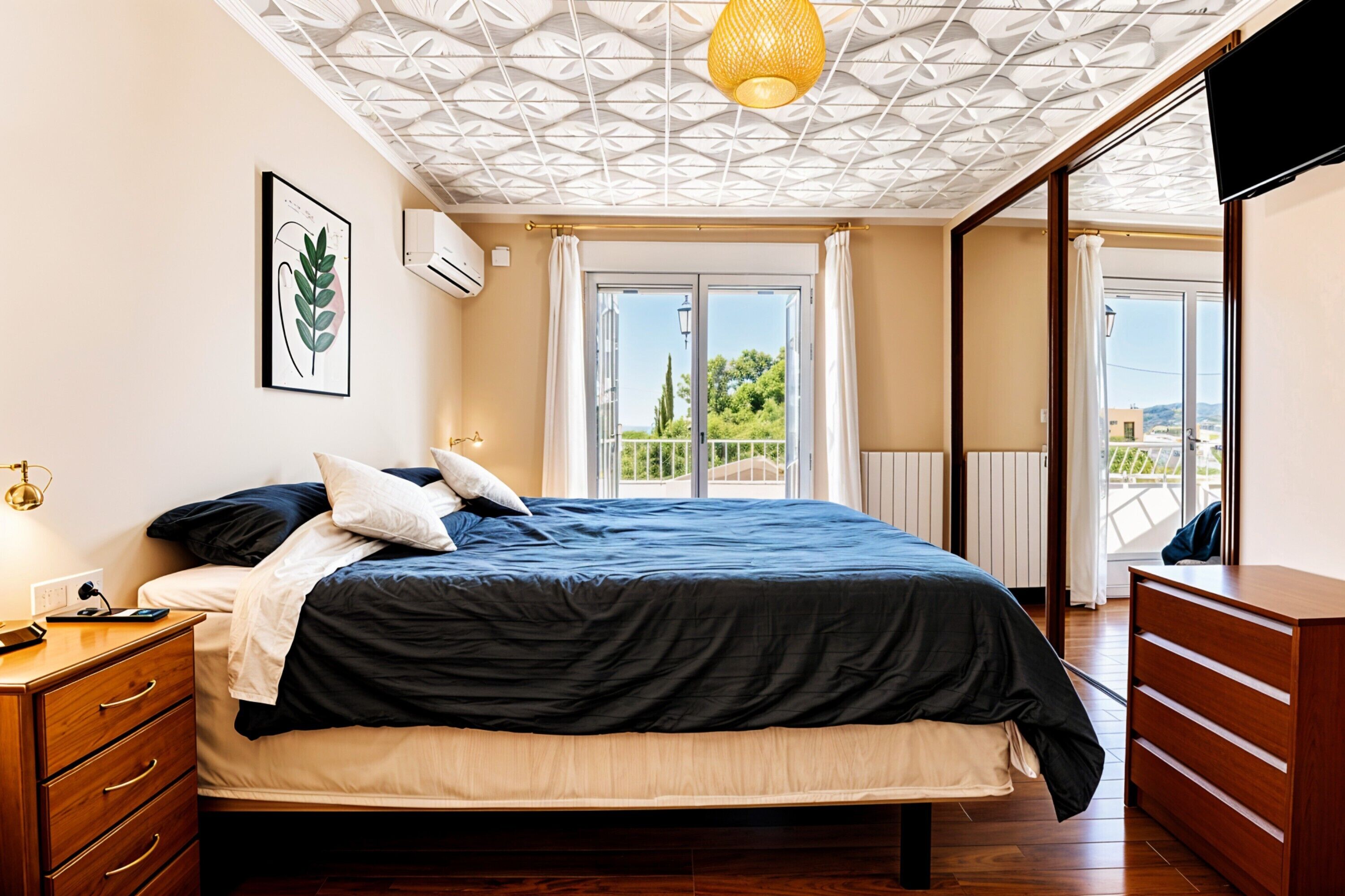 5 chambres, fer et planche à repasser, Wi-Fi, draps fournis