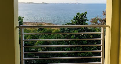 Haversville Canary Studio with stunning ocean views on Tortola, Virgin Islands
