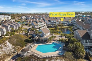 Exterior - Dog-Friendly Gulf-View End Unit · Sunset Decks (Port St Joe)