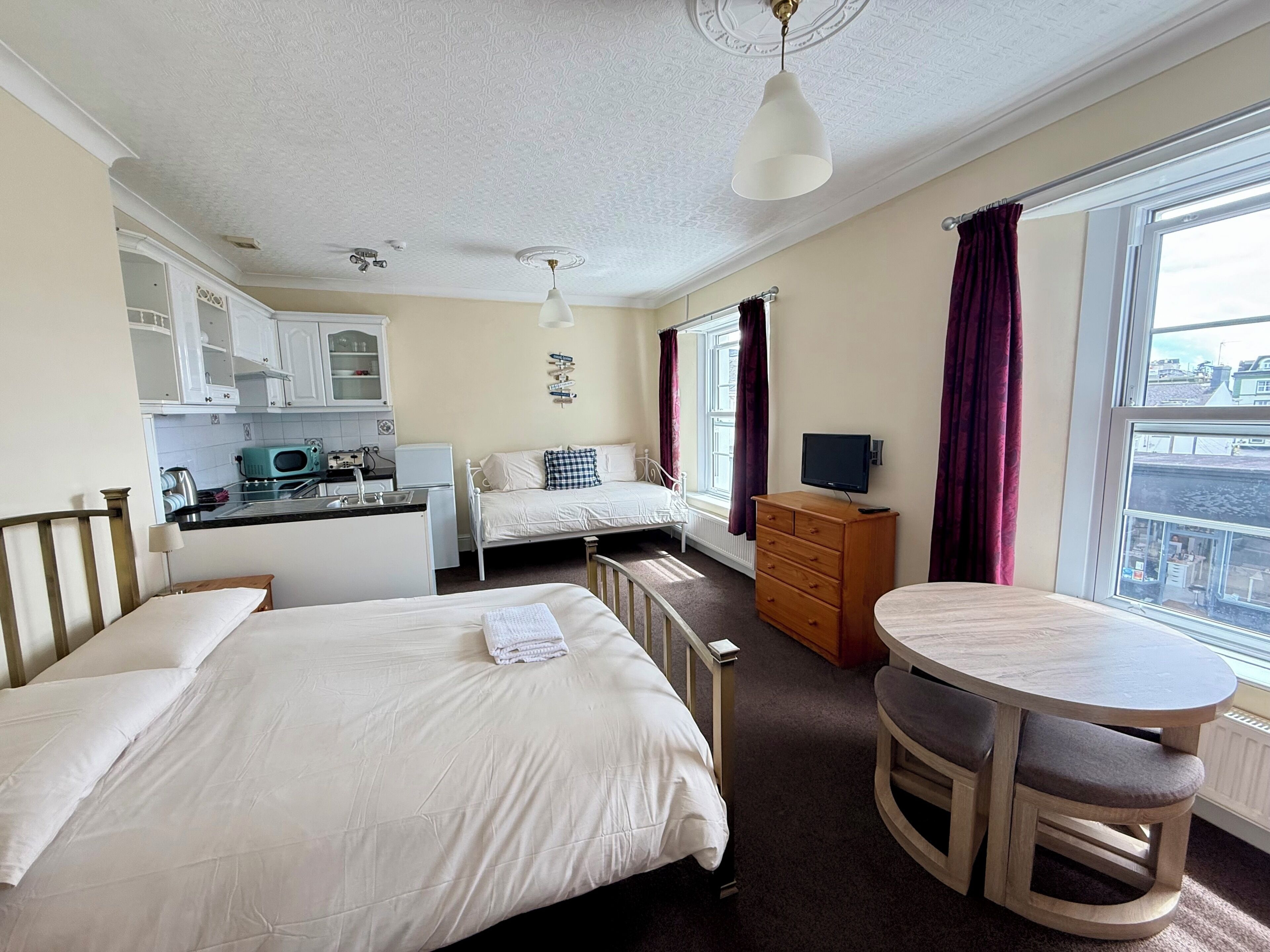 1 Schlafzimmer, Bügeleisen/Bügelbrett, Internetzugang, Bettwäsche