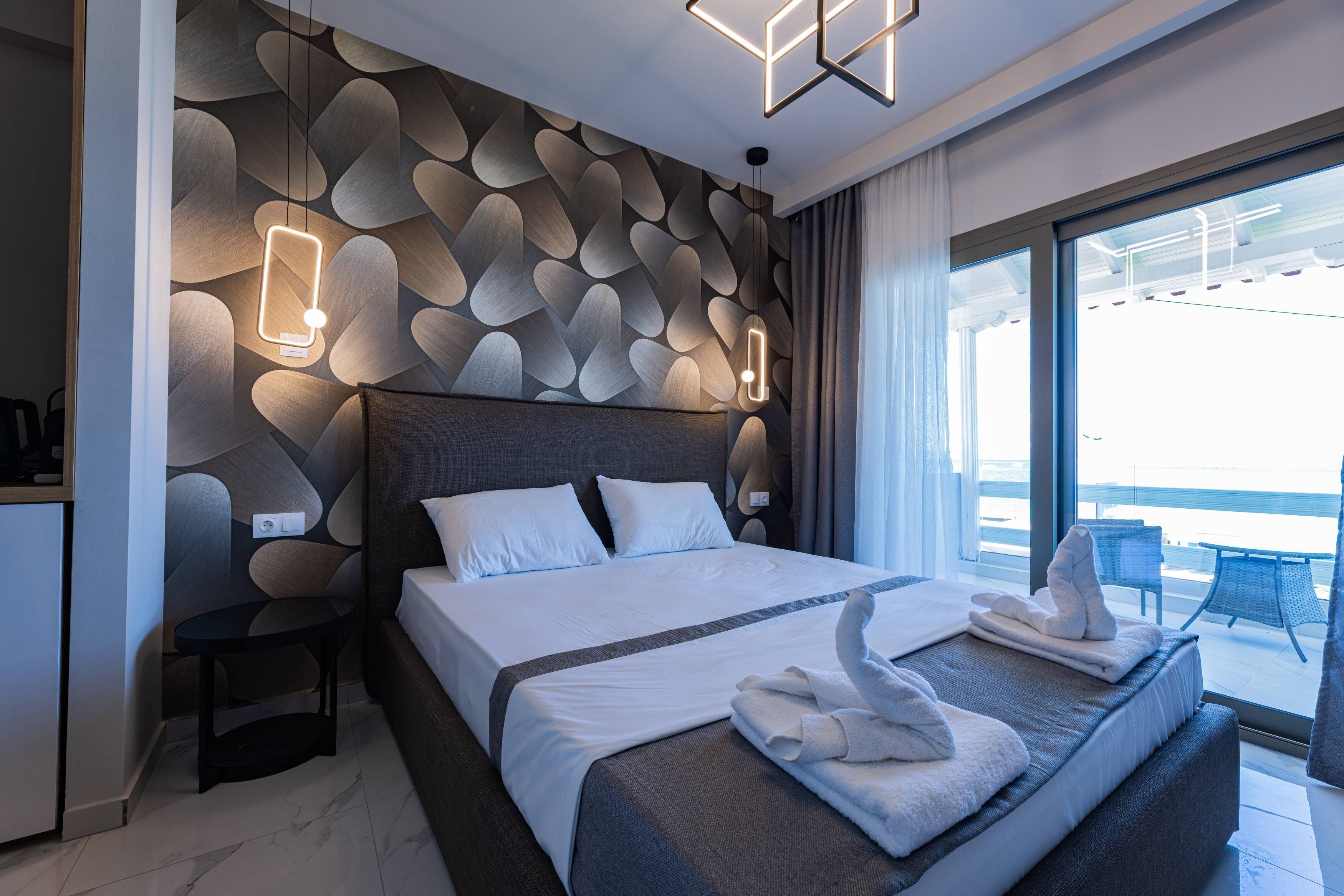 Chambre Double Supérieure, balcon, vue mer