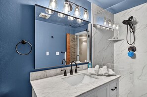 Bathroom - Exec Furnished Home • Corp Relocation • Med Professionals • Micron • Ext Stays (Boise)