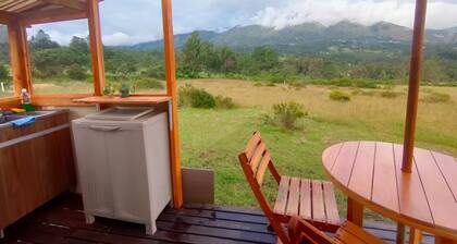Mágica Yurta con vista a Iguaque