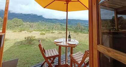 Mágica Yurta con vista a Iguaque