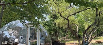 Dome @ Farm with Hot Tub/Cold Plunge/Sauna/Walking Trails and Charming Animals