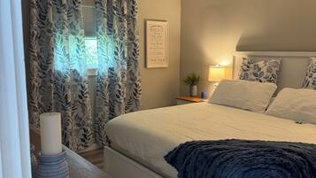2 dormitorios, tabla de planchar con plancha, wifi y ropa de cama